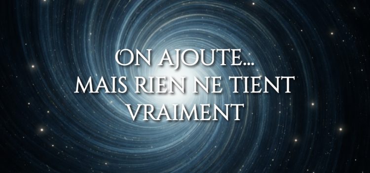 On ajoute... mais rien ne tient vraiment. Organisme affaibli : pourquoi un aliment puissant ne suffit pas. Pourquoi un aliment puissant ne redresse jamais un organisme qui vacille.