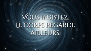 Vous insistez. Le corps regarde ailleurs. Ventre plat : pourquoi il ne vient jamais en l’isolant. Pourquoi le corps ne bouge jamais là où vous insistez.