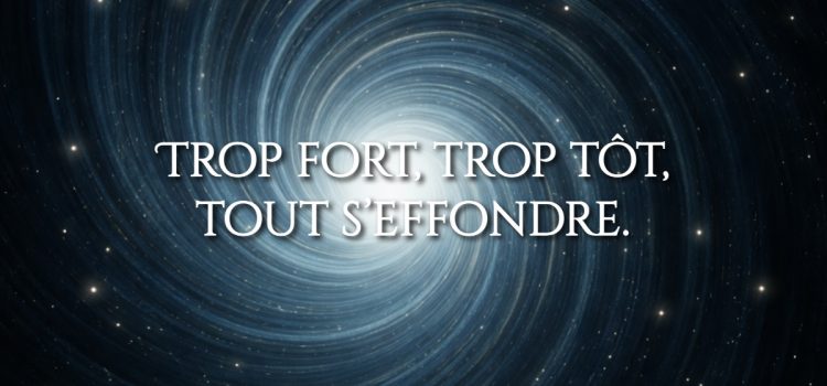 Trop fort, trop tôt, tout s’effondre. Surentraînement discret pourquoi il bloque votre transformation. Pourquoi trop d’effort fait dérailler la transformation physique.