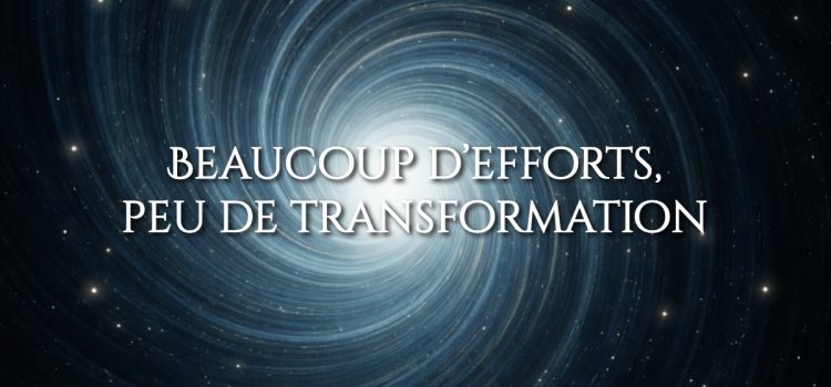 Corps qui ne change pas : pourquoi l’effort s’éparpille. Pourquoi votre effort ne transforme pas votre corps.