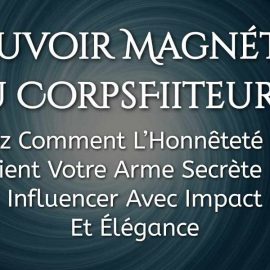 Le Pouvoir Magnétique Du CorpsFiiteur #3 – Découvrez Comment L’Honnêteté Maîtrisée Devient Votre Arme Secrète Pour Influencer Avec Impact Et Élégance