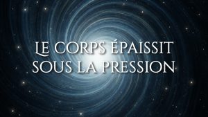 Le corps épaissit sous la pression