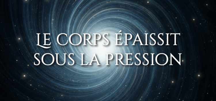 #40 Pourquoi l’urgence permanente dérègle le corps Le corps épaissit sous la pression